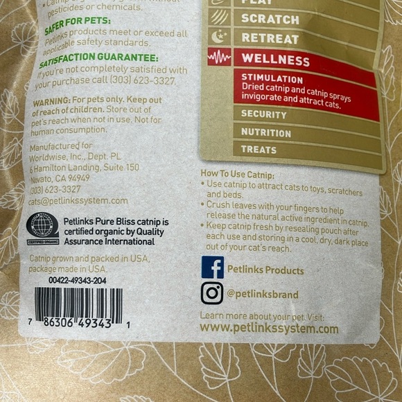 Organic catnip & Dr. Elsey's Ultra Litter Attractant - Picture 14 of 15